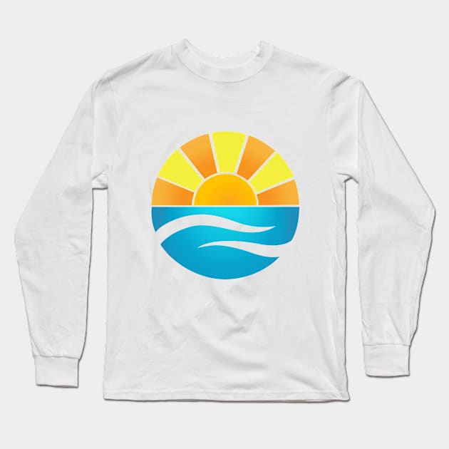 Summer Long Sleeve T-Shirt by The Print Pros